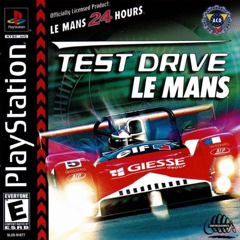 Capa do jogo Test Drive: Le Mans