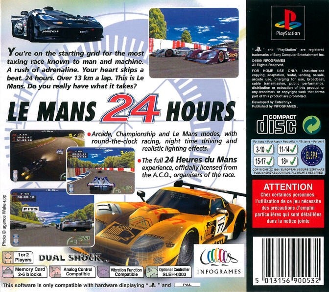 Capa do jogo Test Drive: Le Mans