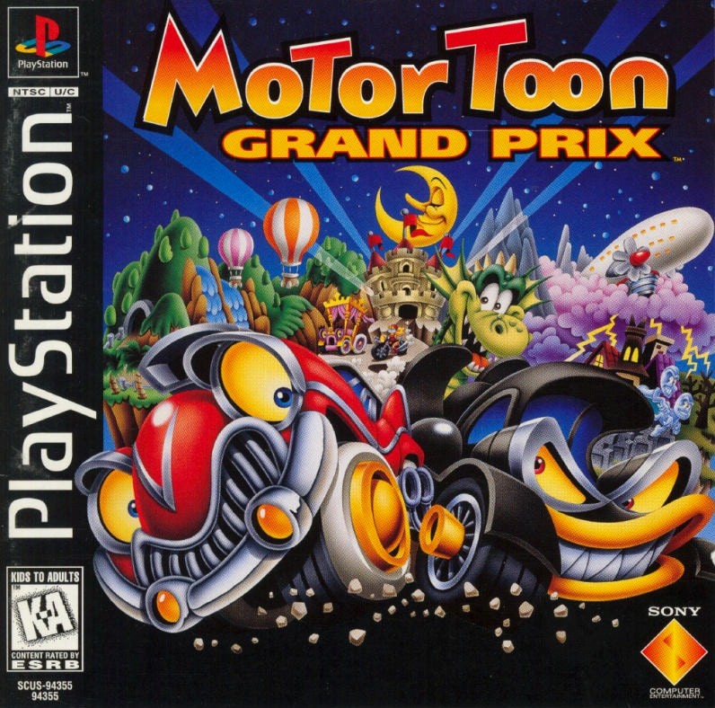 Capa do jogo Motor Toon Grand Prix 2