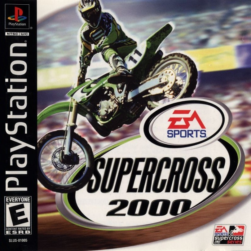 Capa do jogo Supercross 2000