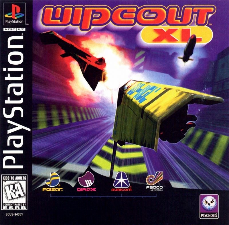 Capa do jogo WipEout XL
