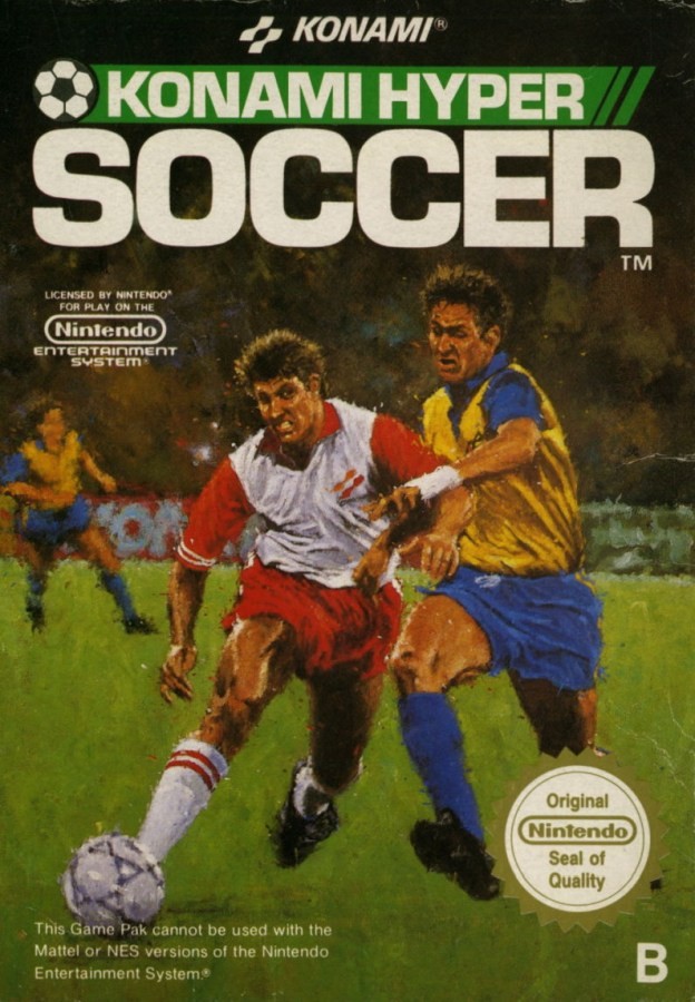 Capa do jogo Konami Hyper Soccer
