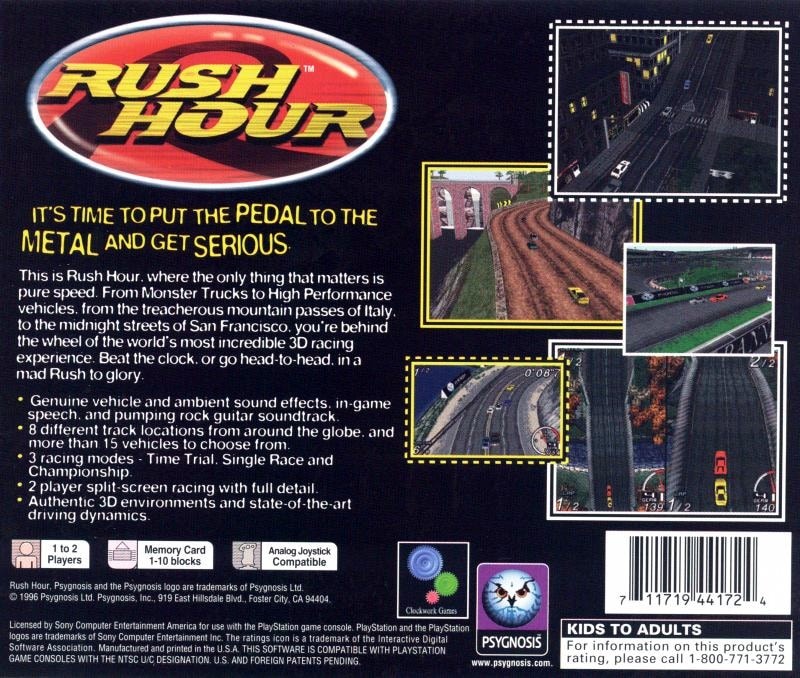 Capa do jogo Rush Hour