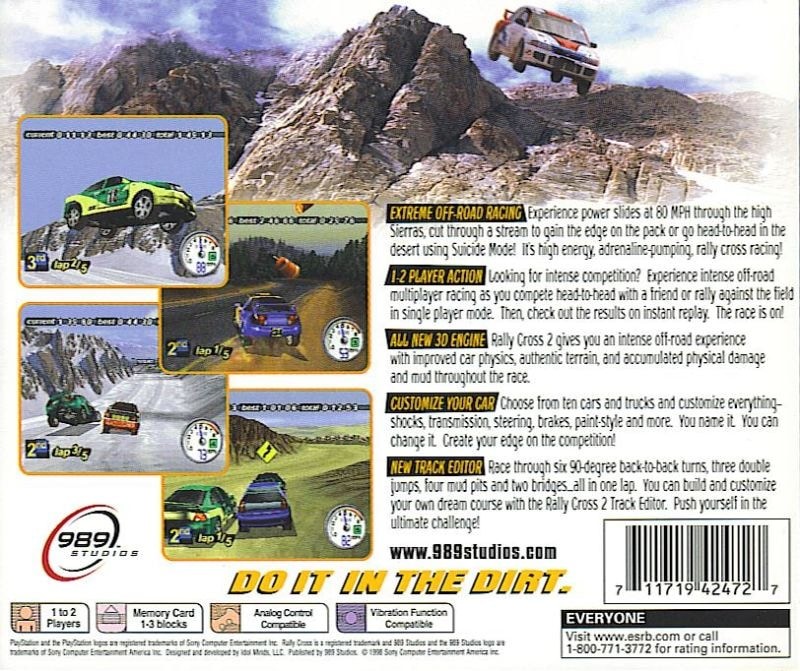 Capa do jogo Rally Cross 2