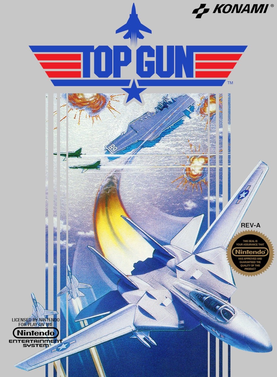 Capa do jogo Top Gun