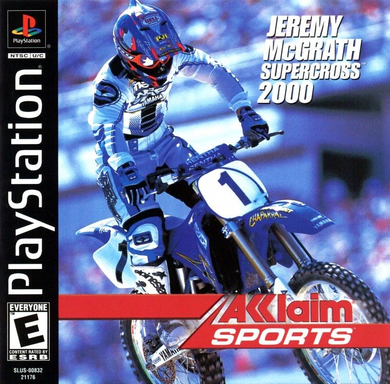 Capa do jogo Jeremy McGrath Supercross 2000
