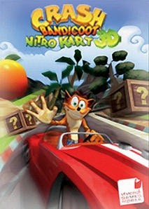 Capa do jogo Crash Bandicoot Nitro Kart 3D