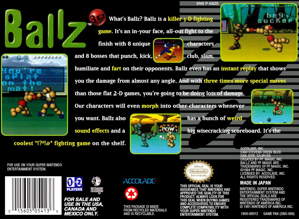 Capa do jogo Ballz 3D