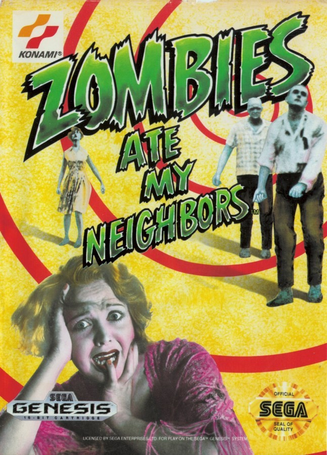Capa do jogo Zombies Ate My Neighbors