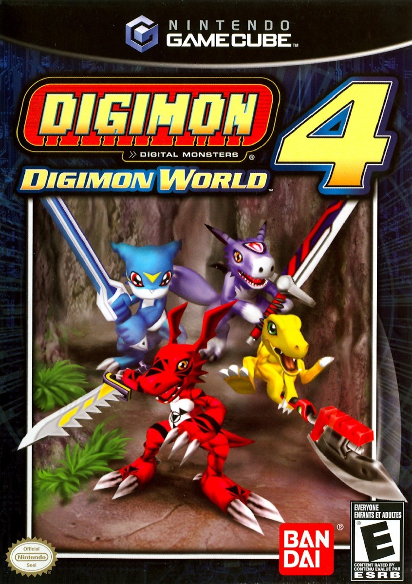 Capa do jogo Digimon World 4