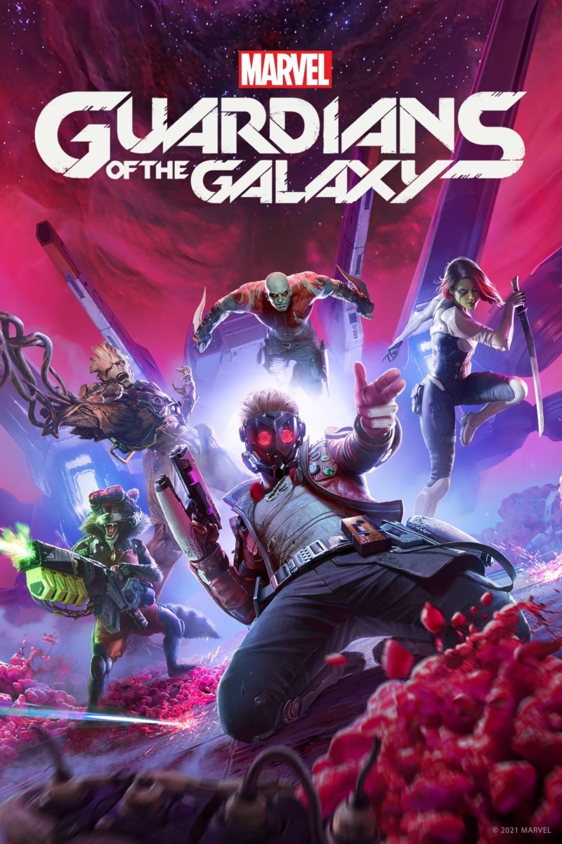 Capa do jogo Marvels Guardians of the Galaxy