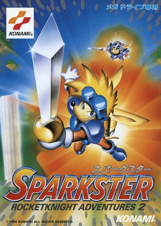 Capa do jogo Sparkster: Rocket Knight Adventures 2