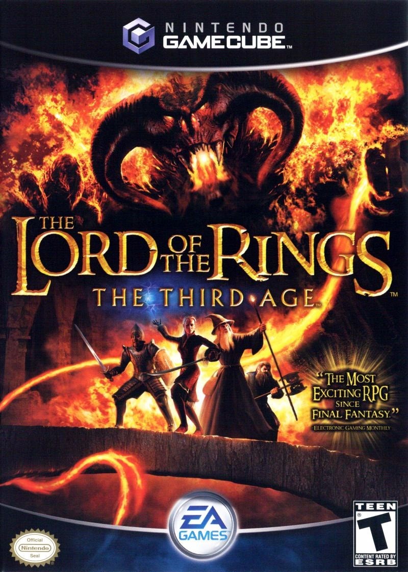 Capa do jogo The Lord of the Rings: The Third Age