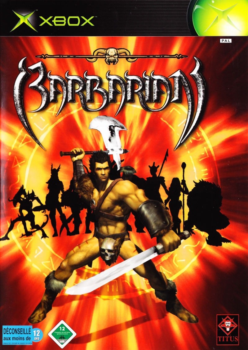 Capa do jogo Barbarian