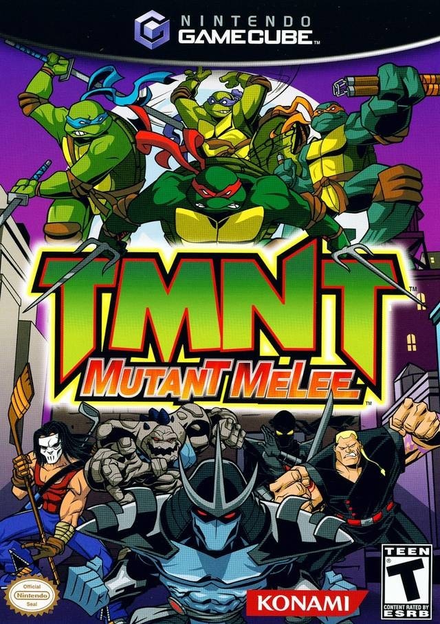 Capa do jogo TMNT: Mutant Melee