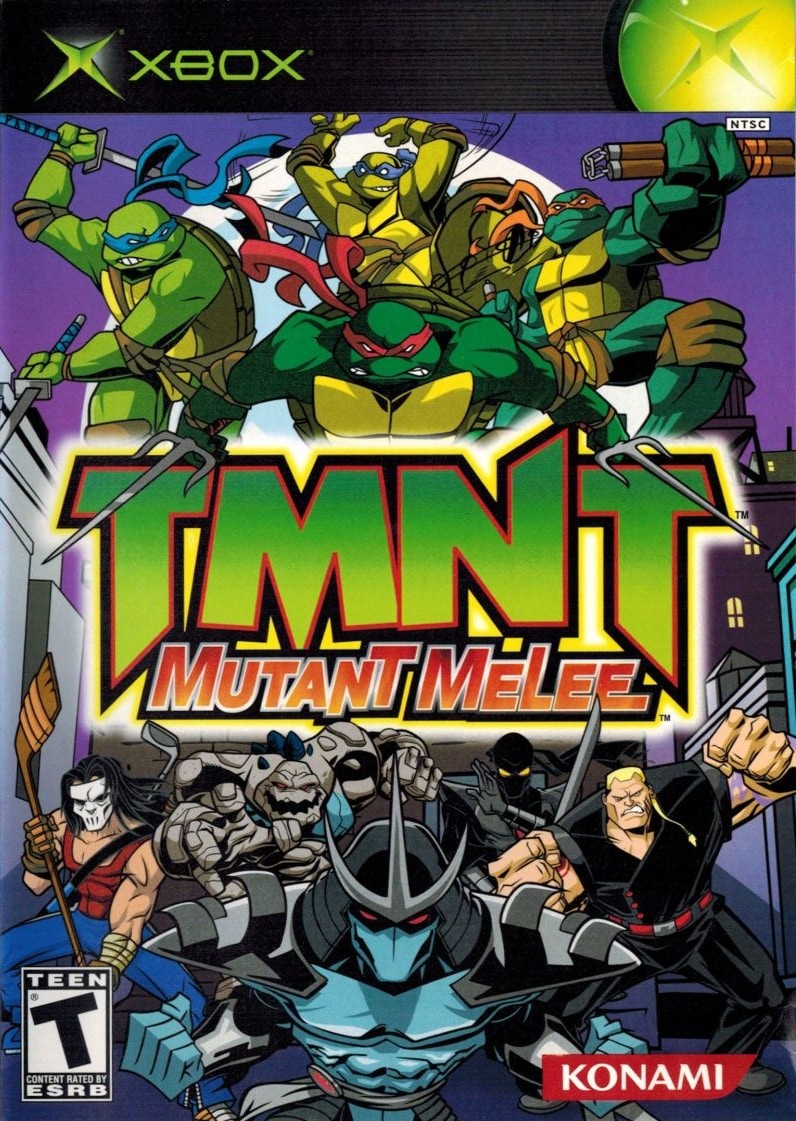 Capa do jogo TMNT: Mutant Melee