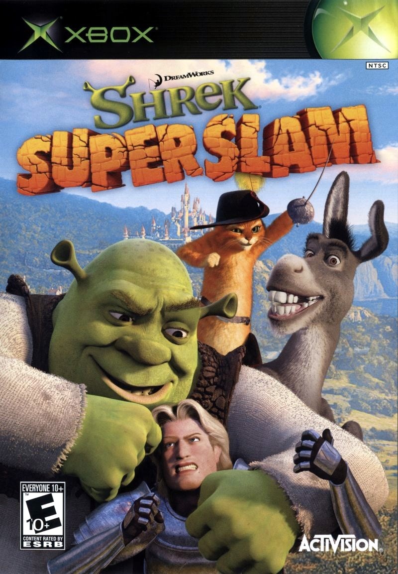 Capa do jogo Shrek SuperSlam
