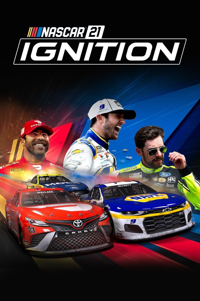 Capa do jogo NASCAR 21: Ignition