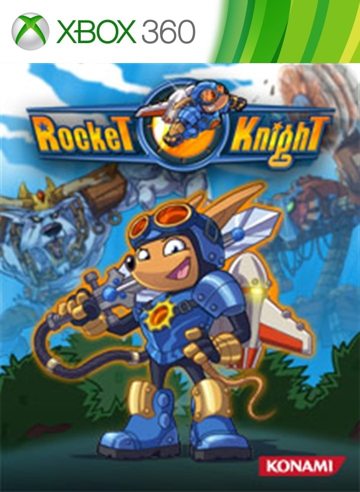 Capa do jogo Rocket Knight