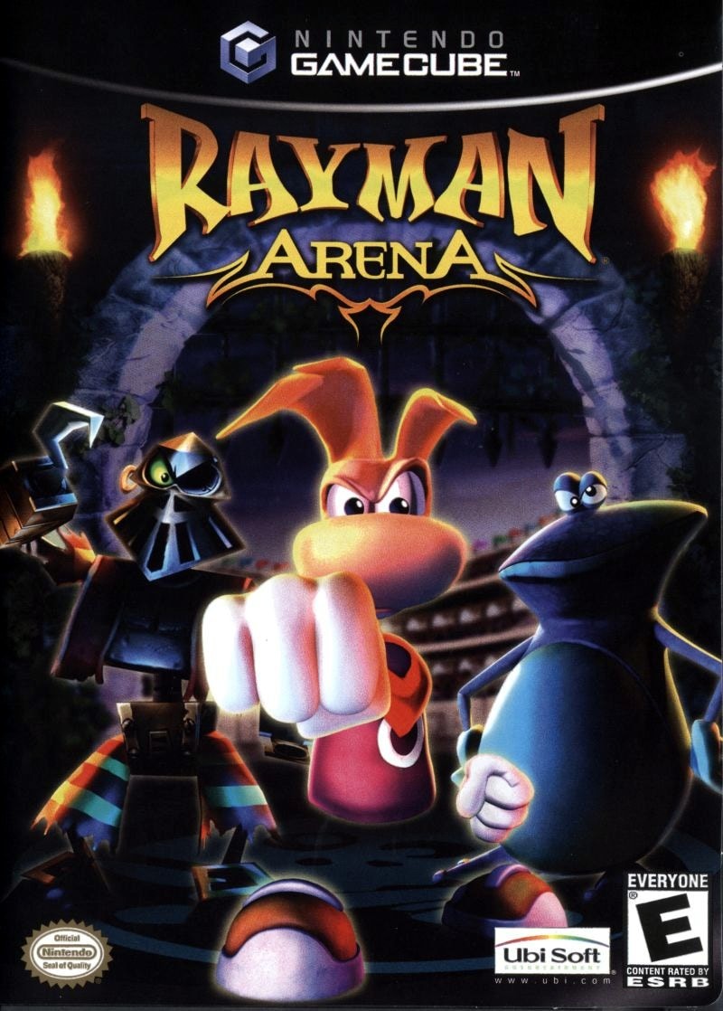 Capa do jogo Rayman Arena
