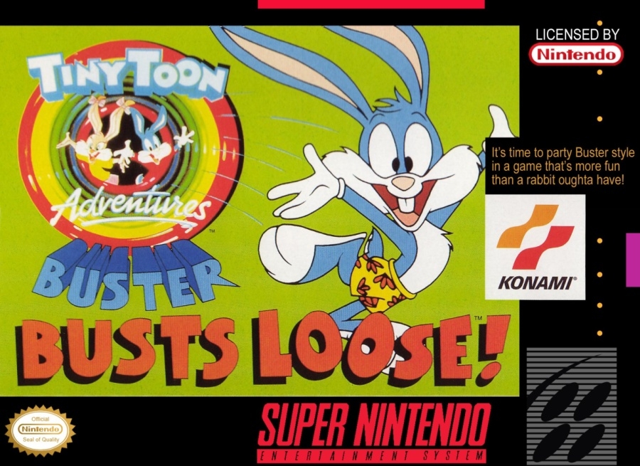 Capa do jogo Tiny Toon Adventures: Buster Busts Loose!