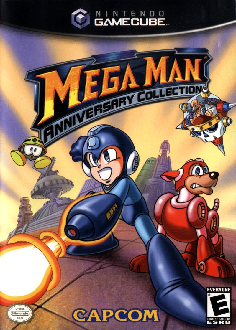 Capa do jogo Mega Man: Anniversary Collection