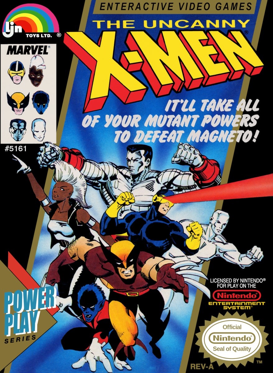Capa do jogo The Uncanny X-Men