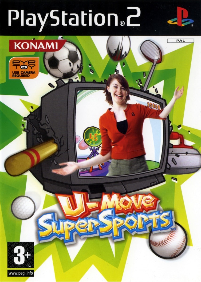 Capa do jogo U-Move Super Sports