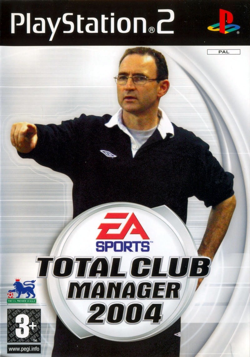Capa do jogo Total Club Manager 2004