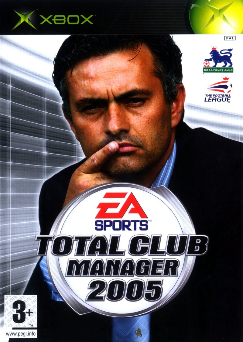 Capa do jogo Total Club Manager 2005