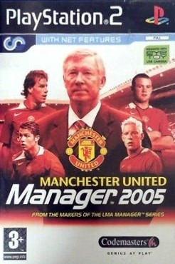 Capa do jogo Manchester United Manager 2005