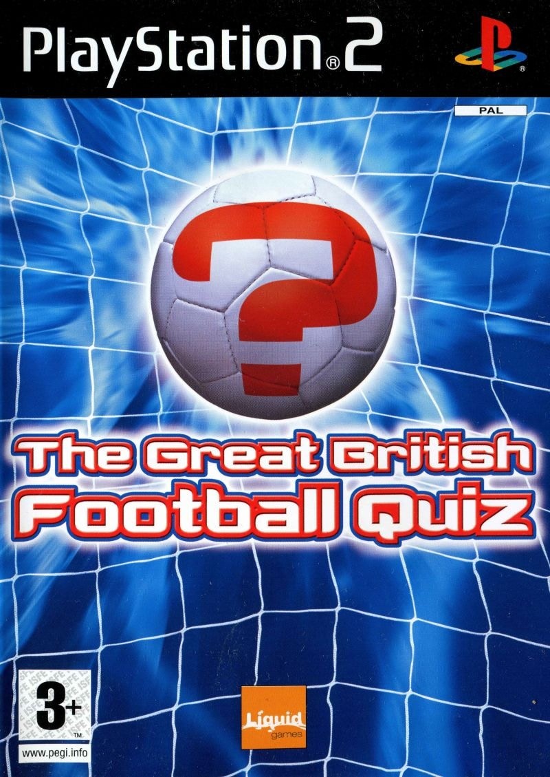 Capa do jogo The Great British Football Quiz