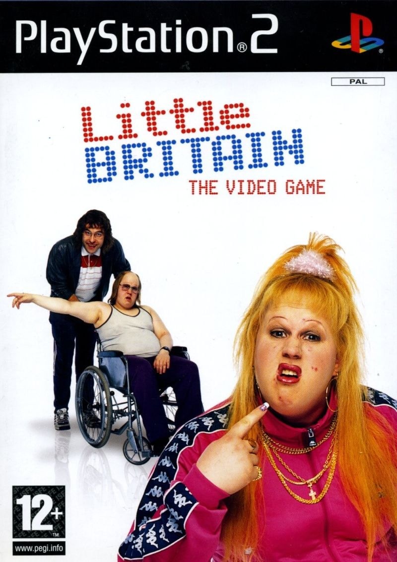 Capa do jogo Little Britain: The Video Game