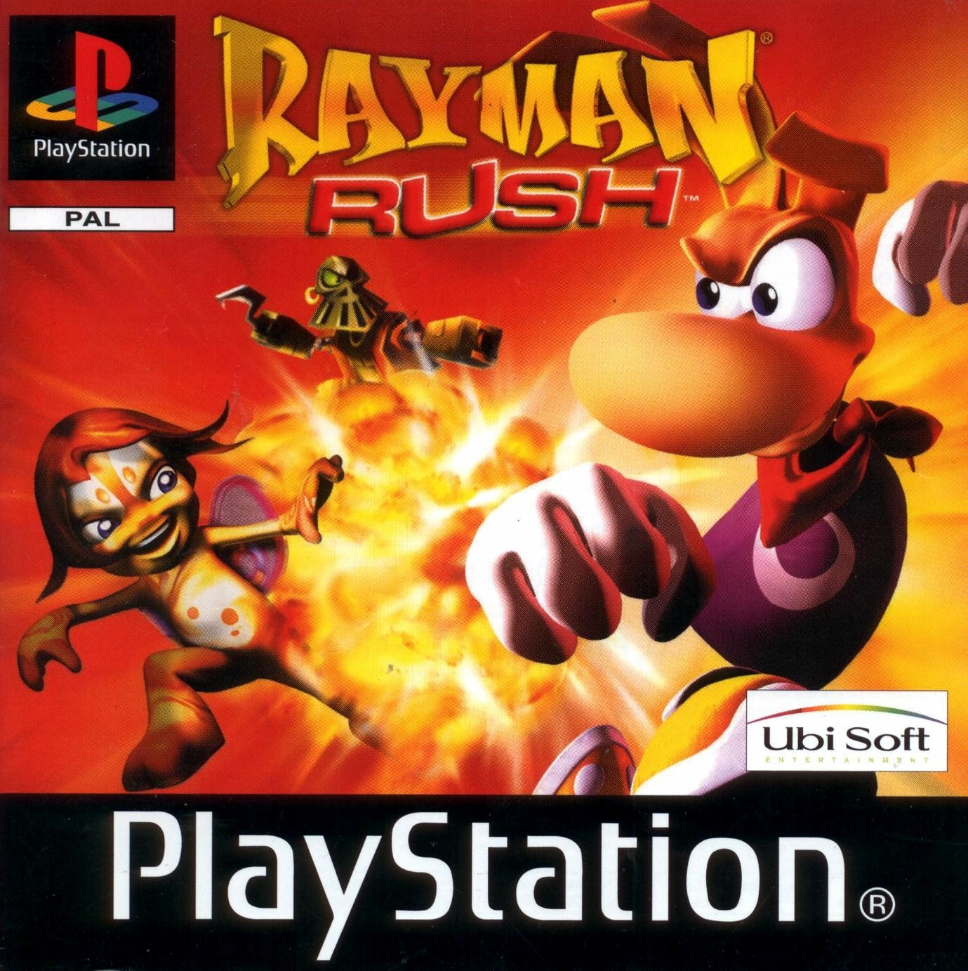 Capa do jogo Rayman Rush
