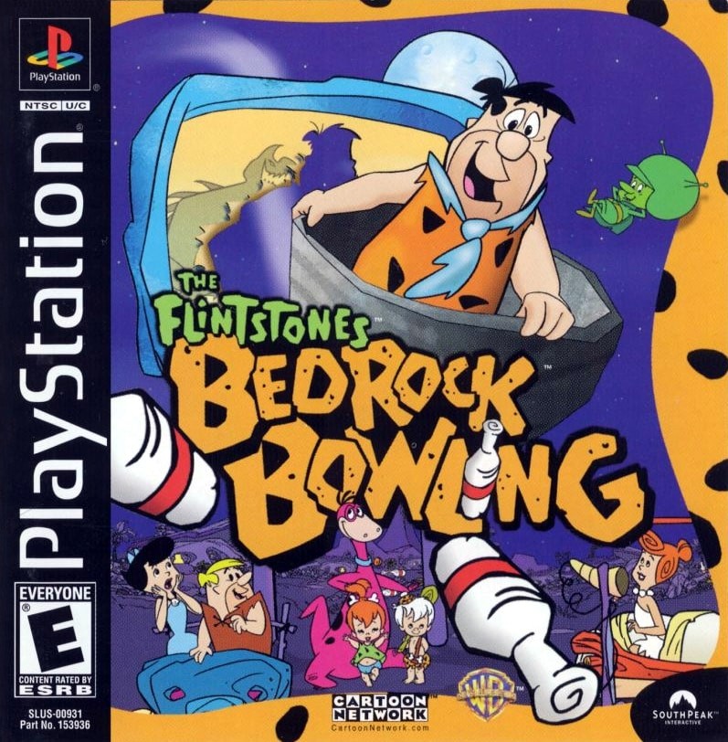 Capa do jogo The Flintstones: Bedrock Bowling
