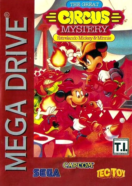 Capa do jogo The Great Circus Mystery Starring Mickey & Minnie
