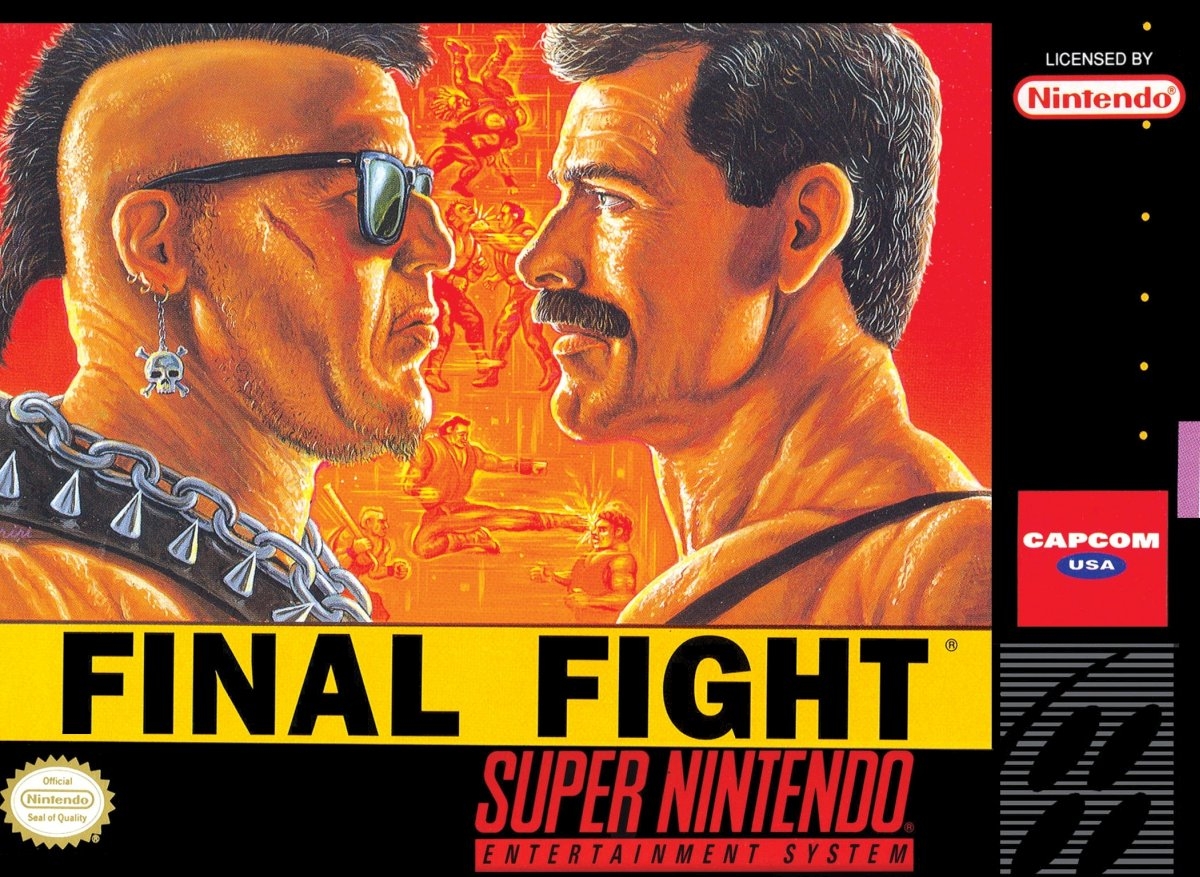 Capa do jogo Final Fight
