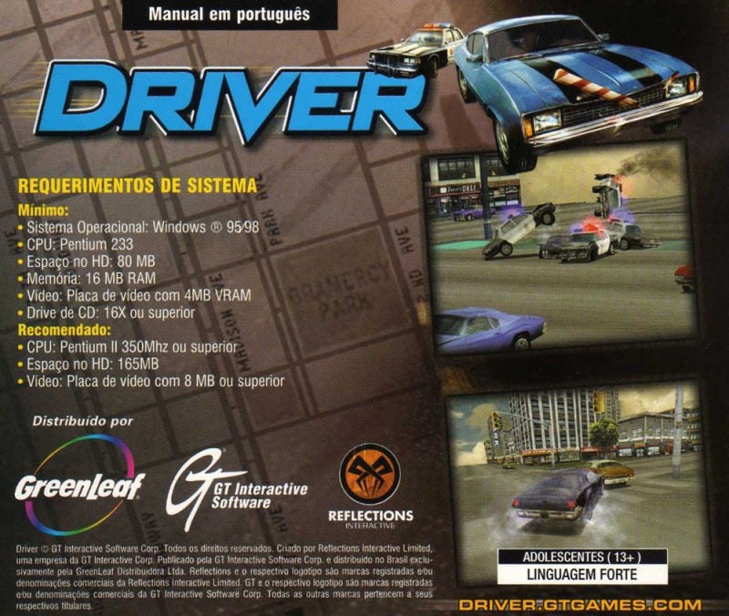 Capa do jogo Driver