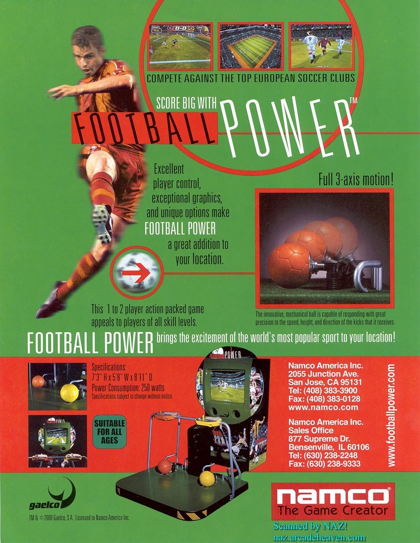 Capa do jogo Football Power