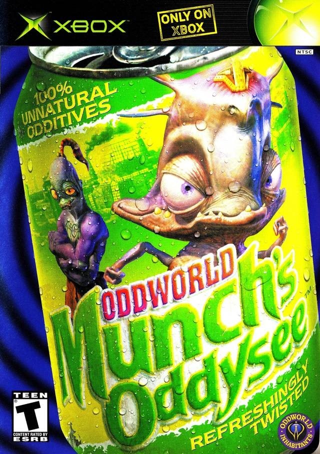 Capa do jogo Oddworld: Munchs Oddysee