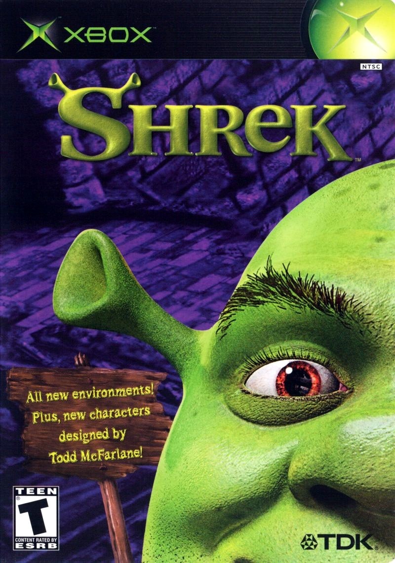 Capa do jogo Shrek
