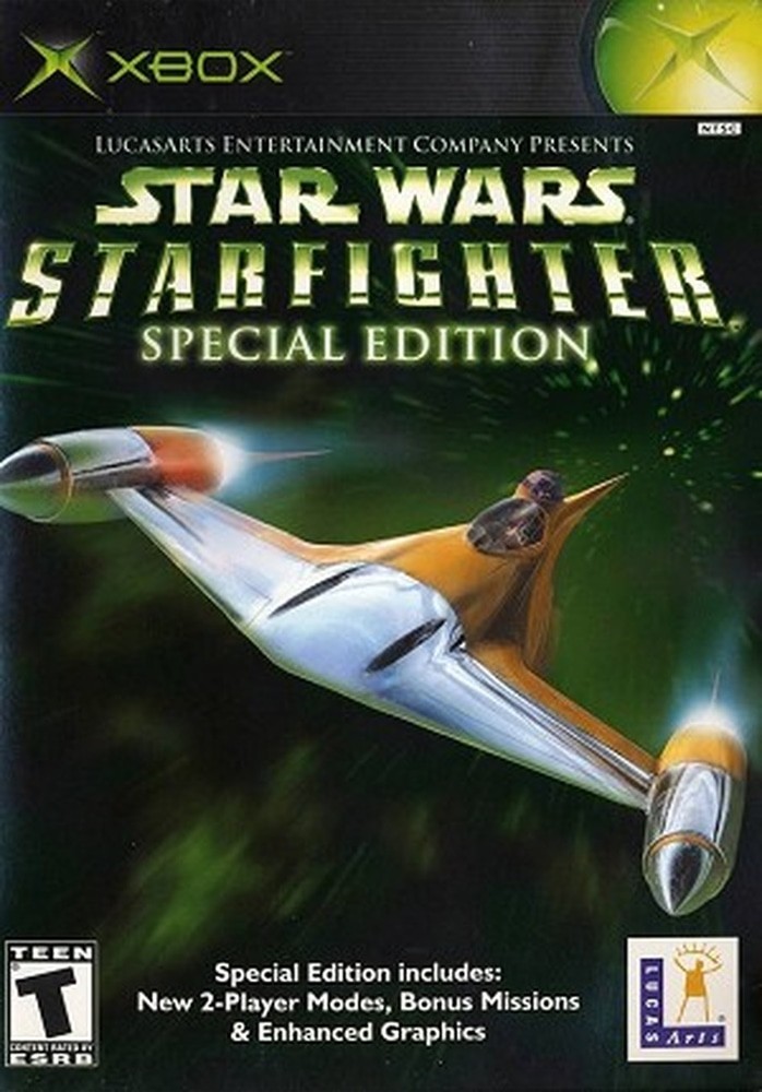 Capa do jogo Star Wars: Starfighter