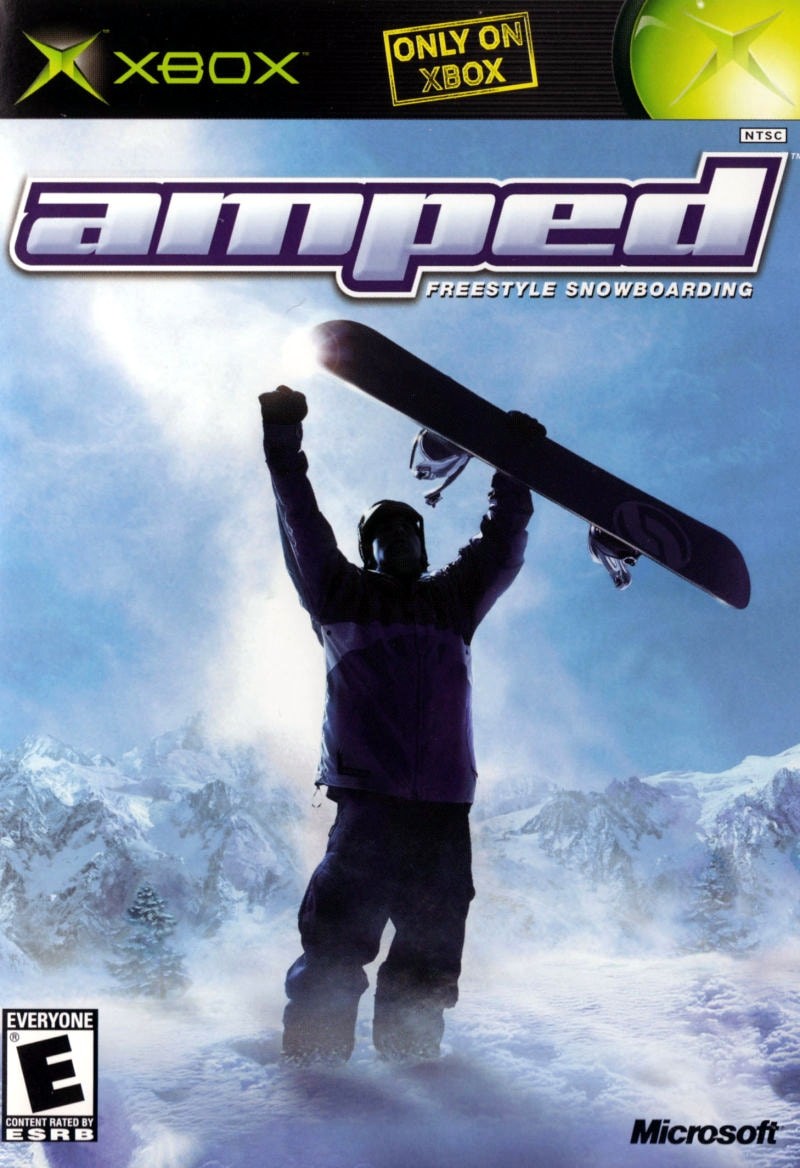 Capa do jogo Amped: Freestyle Snowboarding