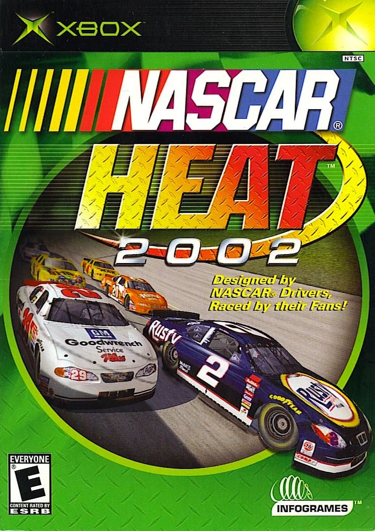 Capa do jogo NASCAR Heat 2002