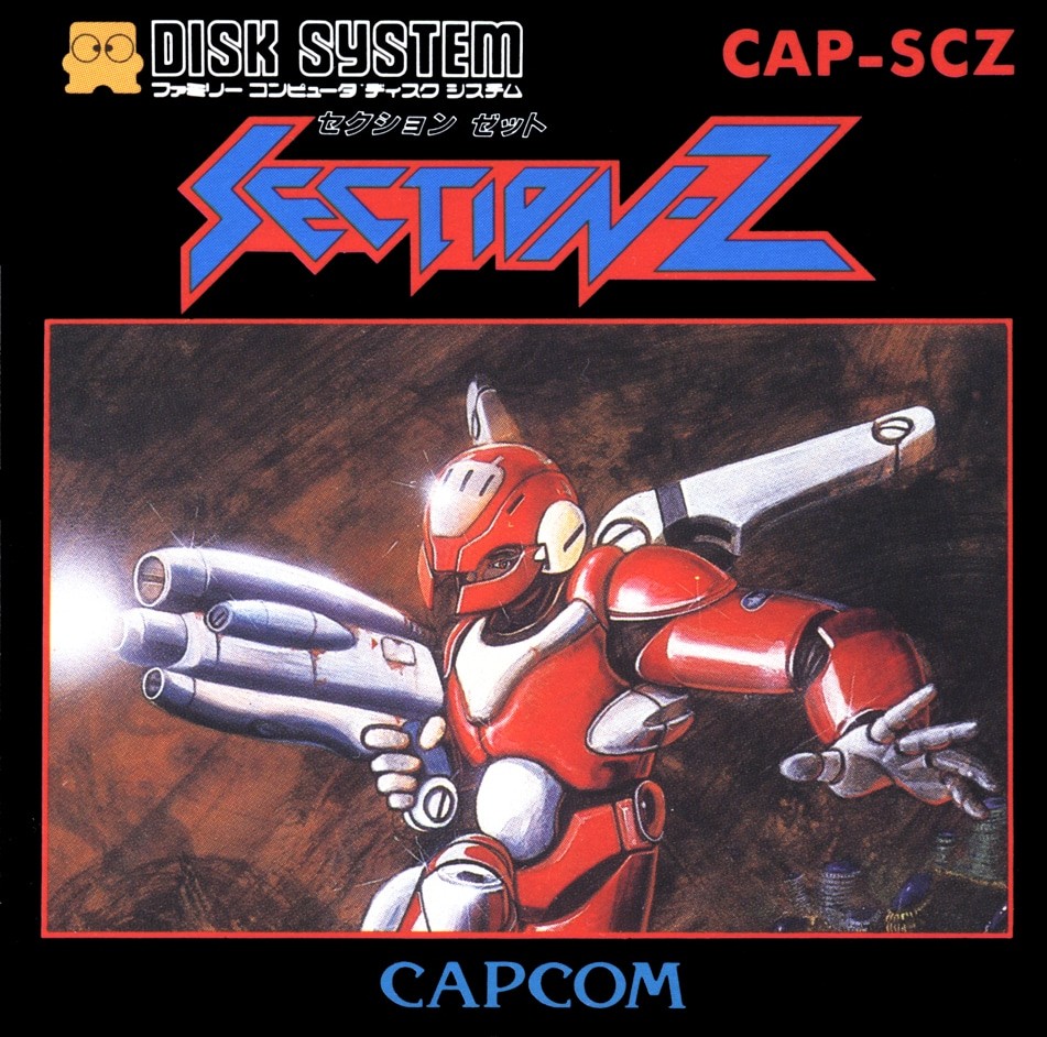 Capa do jogo Section-Z
