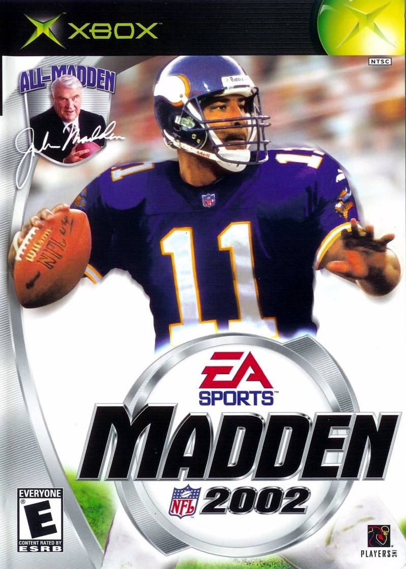 Capa do jogo Madden NFL 2002