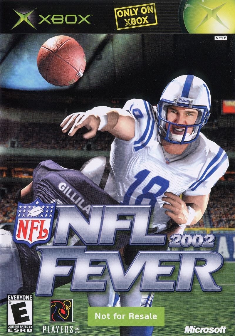 Capa do jogo NFL Fever 2002