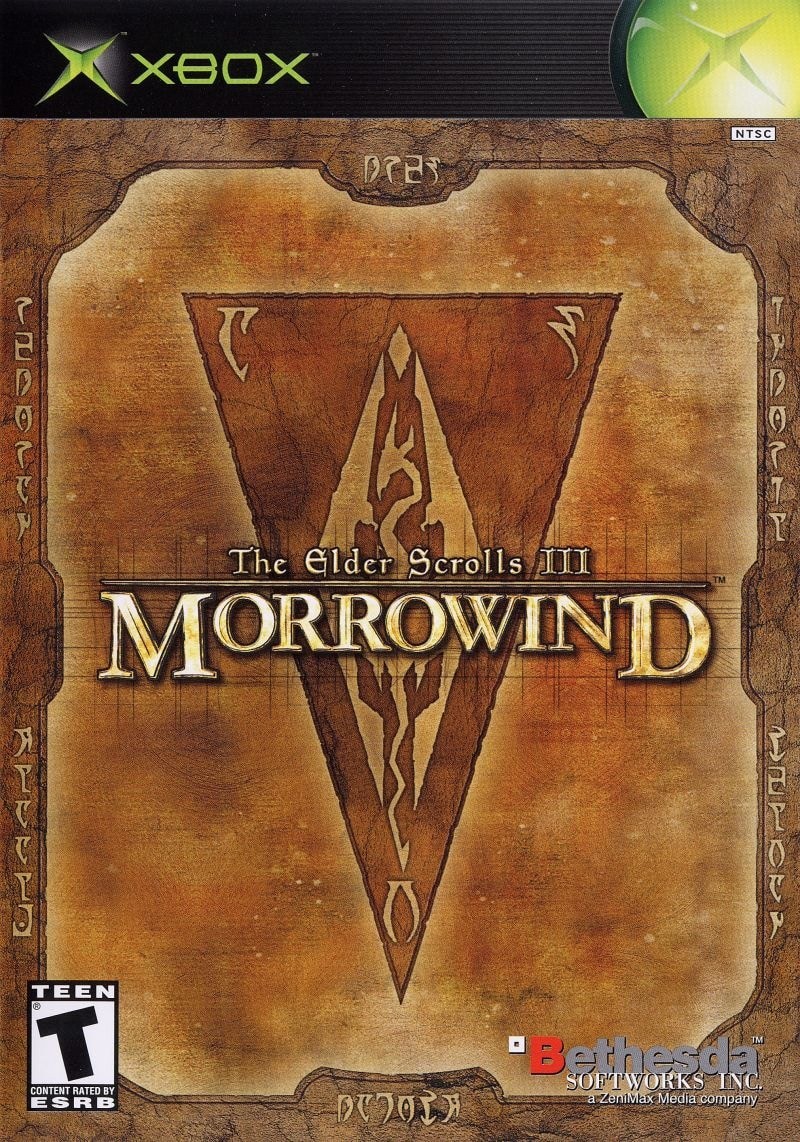 Capa do jogo The Elder Scrolls III: Morrowind