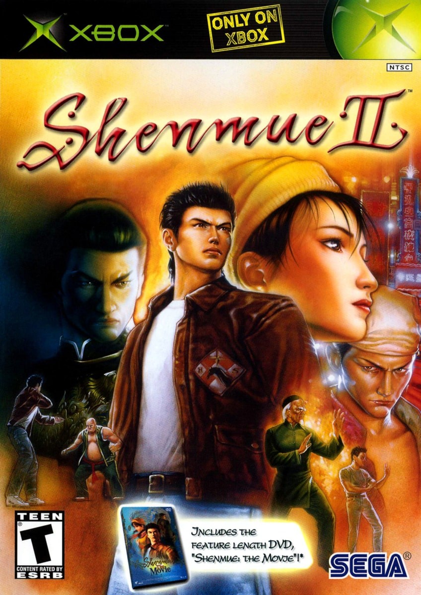Capa do jogo Shenmue II