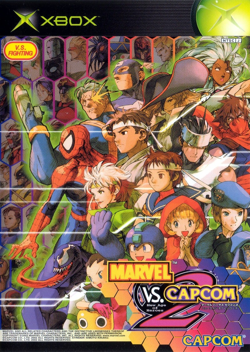 Capa do jogo Marvel vs. Capcom 2
